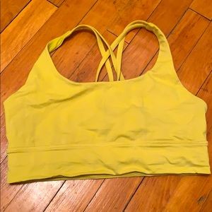 Lululemon long line energy bra